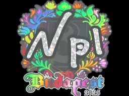 Sticker | npl (Holo) | Budapest 2025