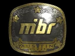 Sticker | MIBR (Gold) | Austin 2025