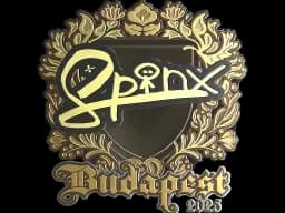 Sticker | Spinx (Gold) | Budapest 2025