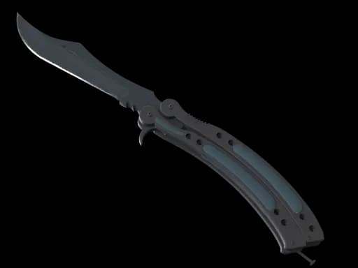 ★ StatTrak™ Butterfly Knife | Night (Minimal Wear)