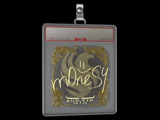 Sticker Slab | m0NESY (Gold) | Austin 2025