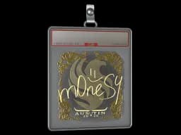 Sticker Slab | m0NESY (Gold) | Austin 2025