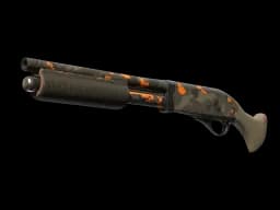 StatTrak™ Sawed-Off | Orange DDPAT (Well-Worn)