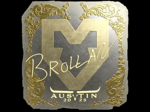 Sticker | Brollan (Gold) | Austin 2025
