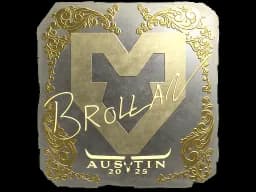 Sticker | Brollan (Gold) | Austin 2025