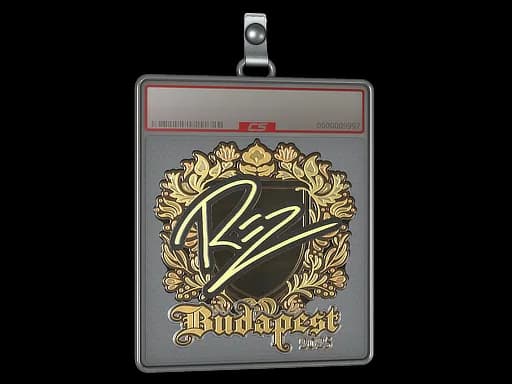 Sticker Slab | REZ (Gold) | Budapest 2025