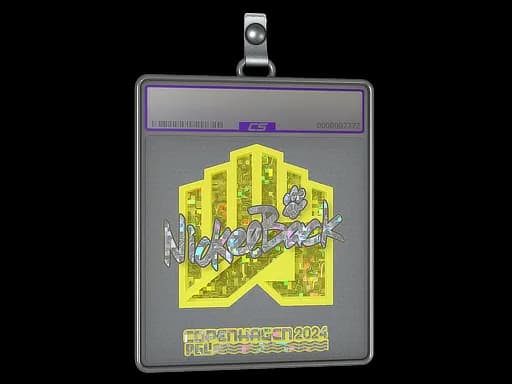 Sticker Slab | NickelBack (Glitter) | Copenhagen 2024