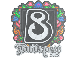 Sticker | B8 (Embroidered) | Budapest 2025