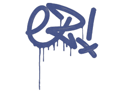 Sealed Graffiti | Little EZ (SWAT Blue)