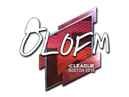 olofmeister (Foil) | Boston 2018