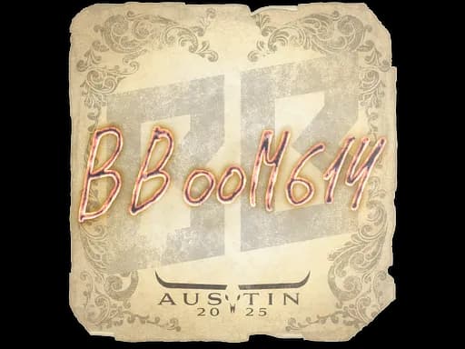 Sticker | Boombl4 | Austin 2025