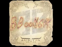 Sticker | Boombl4 | Austin 2025