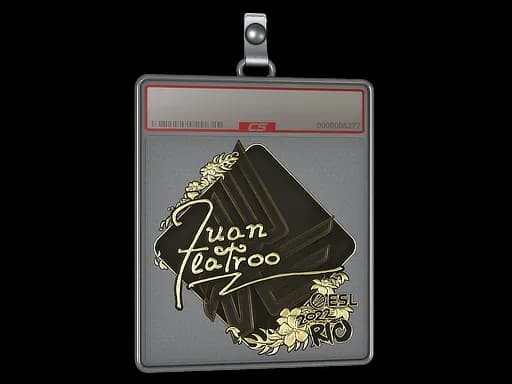 Sticker Slab | juanflatroo (Gold) | Rio 2022