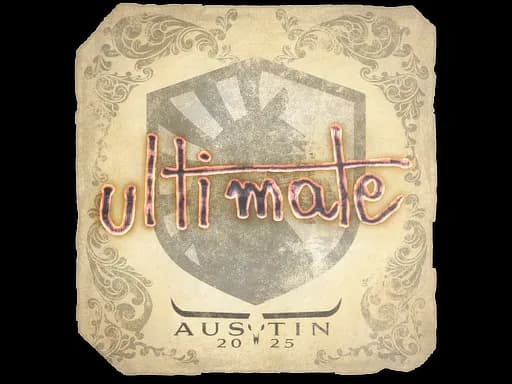 Sticker | ultimate | Austin 2025