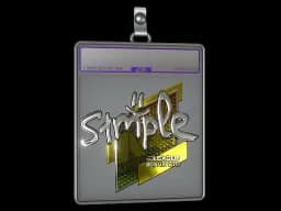 Sticker Slab | s1mple (Foil) | Boston 2018