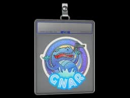 Sticker Slab | Blue Gnar