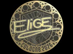 Sticker | EliGE (Gold) | Cologne 2026