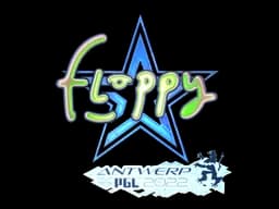 Sticker | floppy (Holo) | Antwerp 2022