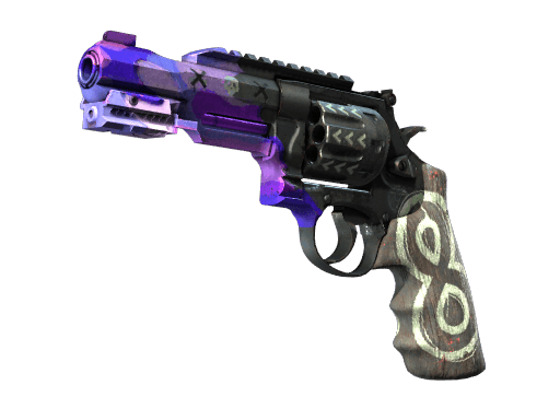 StatTrak™ R8 Revolver | Crazy 8 (Minimal Wear)