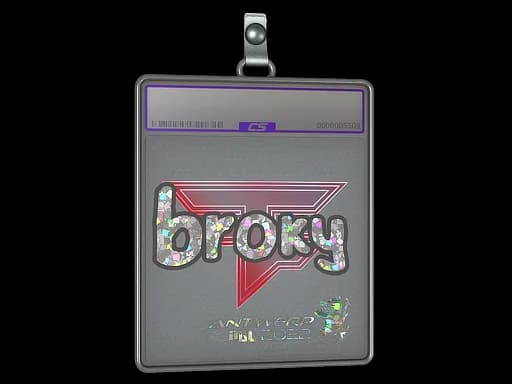 Sticker Slab | broky (Glitter) | Antwerp 2022