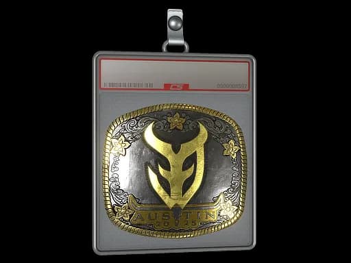 Sticker Slab | 3DMAX (Gold) | Austin 2025