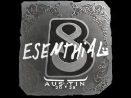 Sticker | esenthial (Foil) | Austin 2025