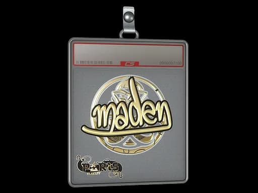 Sticker Slab | maden (Gold) | Paris 2023