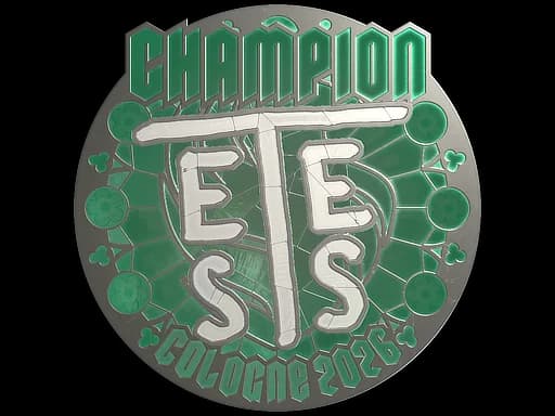 Sticker | TeSeS (Foil, Champion) | Cologne 2026