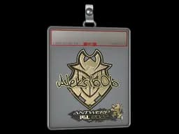 Sticker Slab | Aleksib (Gold) | Antwerp 2022