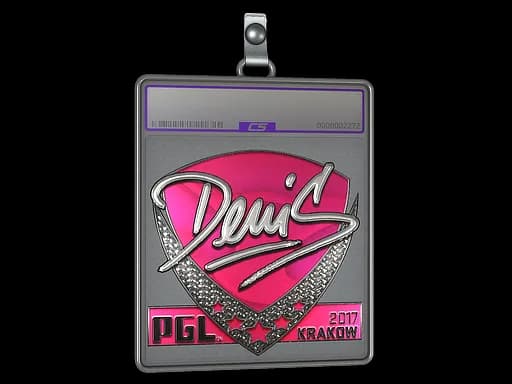 Sticker Slab | denis (Foil) | Krakow 2017