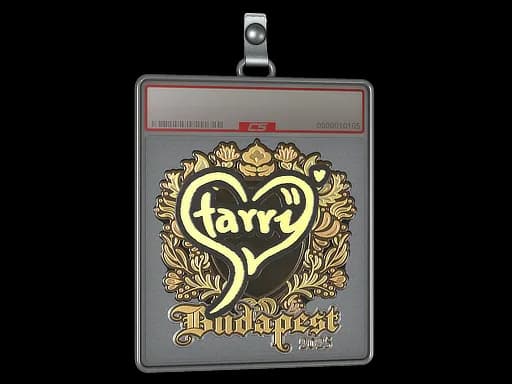 Sticker Slab | Starry (Gold) | Budapest 2025