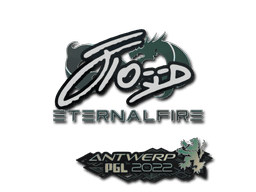 Sticker | xfl0ud | Antwerp 2022