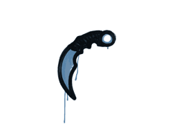 Sealed Graffiti | Karambit (Monarch Blue)