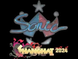 Sticker | Sonic (Glitter) | Shanghai 2024