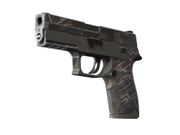 Souvenir P250 | Facility Draft (Battle-Scarred)