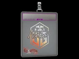 Sticker Slab | niko (Holo)  | Paris 2023