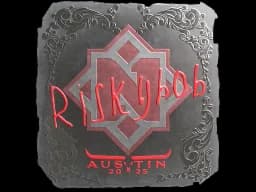 Sticker | riskyb0b (Foil) | Austin 2025