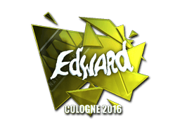 Sticker | Edward (Foil) | Cologne 2016