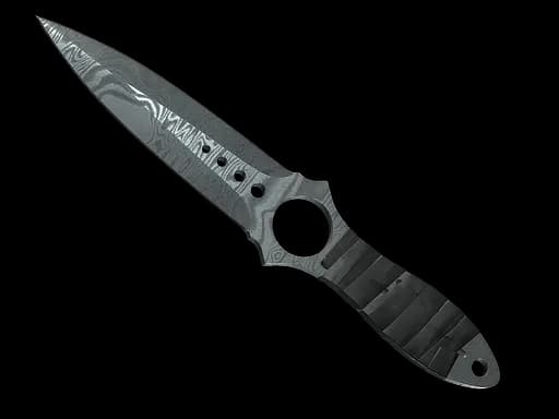 ★ Skeleton Knife | Damascus Steel (Battle-Scarred)