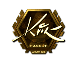 Sticker | Kvik (Gold) | London 2018