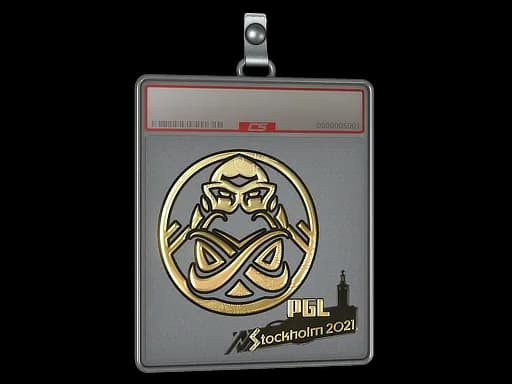 Sticker Slab | ENCE (Gold) | Stockholm 2021