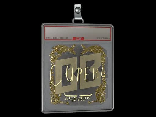 Sticker Slab | S1ren (Gold) | Austin 2025