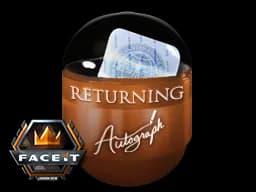 London 2018 Returning Challengers Autograph Capsule