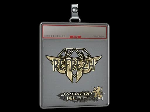 Sticker Slab | refrezh (Gold) | Antwerp 2022