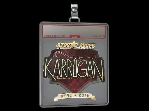 Sticker Slab | karrigan (Gold) | Berlin 2019