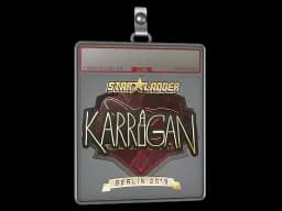 Sticker Slab | karrigan (Gold) | Berlin 2019