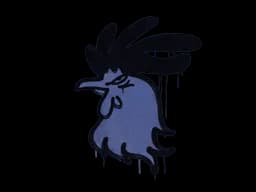 Sealed Graffiti | Cocky (SWAT Blue)