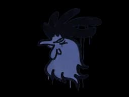 Sealed Graffiti | Cocky (SWAT Blue)