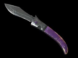 ★ StatTrak™ Navaja Knife | Ultraviolet (Battle-Scarred)