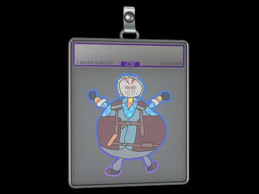 Sticker Slab | Poorly Drawn Bloody Darryl (Holo)